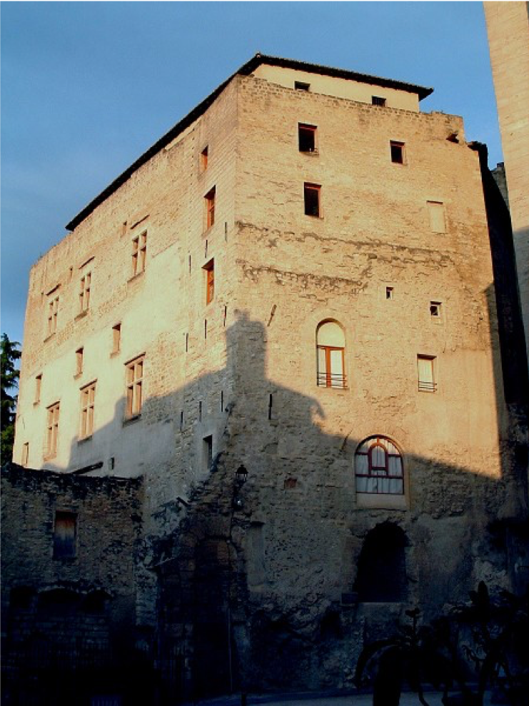 Avignon, palazzo comunale detto Palais de la Vice Gérénce (foto degli autori)